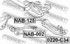 FEBEST NAB125 САЙЛЕНБЛОК ПЕРЕДНЕГО РЫЧАГА