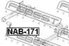 FEBEST NAB-171 Сайлентблок задней балки