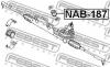 FEBEST NAB187 САЙЛЕНБЛОК РУЛЕВОЙ РЕЙКИ (NISSAN AD VAN/WINGROAD Y11 1999-2004 NISSAN ALMERA N16 (UKP) 2000-2006 NIS