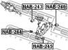 FEBEST NAB244 САЙЛЕНБЛОК ЗАДНЕЙ ЦАПФЫ