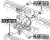 FEBEST NAB263 САЙЛЕНБЛОК ЗАДНЕЙ ЦАПФЫ (NISSAN CEDRIC/GLORIA Y34 1999-2004 NISSAN INFINITI M45 (Y34) 2002-) FEBEST