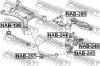 FEBEST NAB-288 Сайлентблок задней подвески
