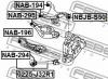 FEBEST NAB-295 Сайлентблок передней подвески