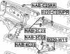 FEBEST NAB2C23 САЙЛЕНБЛОК ЗАДНЕГО ВЕРХНЕГО РЫЧАГА