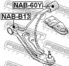 FEBEST NAB-60Y Сайлентблок переднего рычага