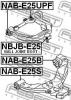 FEBEST NAB-E25UPF Сайлентблок переднего верхнего рычага