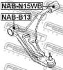 FEBEST NAB-N15WB Сайленблок задний переднего рычага