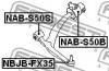 FEBEST NABS50S САЙЛЕНБЛОК ПЕРЕДНИЙ ПЕРЕДНЕГО РЫЧАГА (NISSAN INFINITI FX35/FX45 S50 2002-) FEBEST