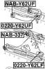 FEBEST NAB-Y62UF Сайлентблок NISSAN PATROL Y62 2010-