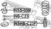 FEBEST NBC23 ПОДШИПНИК ОПОРЫ ПЕРЕДНЕГО АМОРТИЗАТОРА