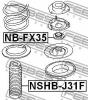 FEBEST NB-FX35 Подшипник опоры переднего амортизатора