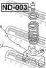 FEBEST ND003 ОТБОЙНИК ПЕРЕДНЕГО АМОРТИЗАТОРА (NISSAN PATROL SAFARI Y60 1987-1997 NISSAN PATROL SAFARI Y61 1997-20