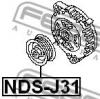 FEBEST NDS-J31 Шкив генератора