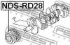 FEBEST NDS-RD28 Шкив коленвала
