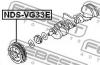 FEBEST NDSVG33E ШКИВ КОЛЕНВАЛА VG33E (NISSAN DATSUN D21 1992-1996 NISSAN DATSUN D22 1997-2002 NISSAN ELGRAND E50 199