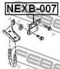 FEBEST NEXB-007 Кронштейн крепления глушителя