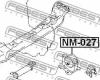 FEBEST NM027 ПОДУШКА ДВИГАТЕЛЯ ЛЕВАЯ MT