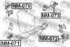 FEBEST NM-071 Подушка под двигатель