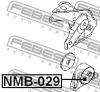 FEBEST NMB-029 Подушка под двигатель