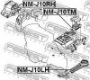 FEBEST NM-J10TM Подушка коробки скоростей