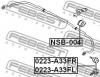 FEBEST NSB004 ВТУЛКА ПЕРЕДНЕГО СТАБИЛИЗАТОРА D22