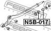 FEBEST NSB017 ВТУЛКА РЫЧАГА ЗАДНЯЯ (NISSAN PATROL (GR) Y61 2000- NISSAN PATROL SAFARI Y60 1987-1997 NISSAN PATROL