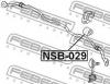 FEBEST NSB029 ВТУЛКА ПЕРЕДНЕГО СТАБИЛИЗАТОРА D26