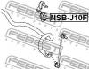 FEBEST NSB-J10F Втулка стабилизатора NSB-J10F