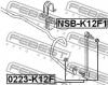FEBEST NSB-K12F1 Втулка переднего стабилизатора