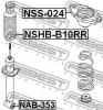 Nshb b10rr febest пыльник заднего амортизатора