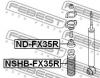 FEBEST NSHBFX35R ПЫЛЬНИК ЗАДНЕГО АМОРТИЗАТОРА