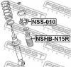 FEBEST NSHB-N15R Пыльник заднего амортизатора