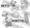 FEBEST NSHBP12F Пыльник переднего амортизатора
