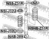FEBEST NSHB-Z51R Пыльник заднего амортизатора