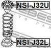 FEBEST NSI-J32U Проставка пружины верхняя