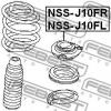FEBEST NSSJ10FL ОПОРА ПЕРЕДНЕГО АМОРТИЗАТОРА ЛЕВАЯ (NISSAN QASHQAI J10F 2006-) FEBEST