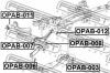 FEBEST OPAB-007 Сайленблок заднего поперечного рычага