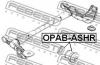 FEBEST OPAB-ASHR Сайлентблок задней балки