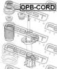 FEBEST OPB-CORD Подшипник опоры переднего амортизатора