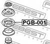 FEBEST PGB-001 Подшипник опоры переднего амортизатора