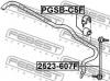 FEBEST PGSB-C5F Втулка переднего стабилизатора