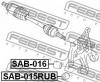 FEBEST SAB-015RUB Сайлентблок задней цапфы