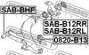 FEBEST SAB-B12RL Сайлентблок задний переднего левого рычага
