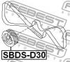 FEBEST SBDSD30 ДЕТАЛЬ
