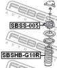 FEBEST SBSS005 ОПОРА ЗАДНЕГО АМОРТИЗАТОРА