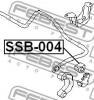 FEBEST SSB-004 Втулка заднего стабилизатора
