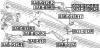 FEBEST SSB-G12R14 Втулка стабилизатора SSB-G12R14