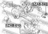 FEBEST SZAB010 ПОДУШКА ДИФФЕРЕНЦИАЛА (SUZUKI GRAND VITARA/ESCUDO SQ416/SQ420/SQ625 1998-2006: SUZUKI GRAND VITARA/GRAND ESCUDO XL-7 JA627 2001-2006) FEBEST