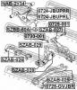 FEBEST SZAB029 САЙЛЕНБЛОК ЗАДНЕЙ ЦАПФЫ (SUZUKI GRAND VITARA/ESCUDO JB416/JB420/JB627 2006-) FEBEST