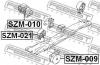 FEBEST SZM-021 Подушка двигателя передняя